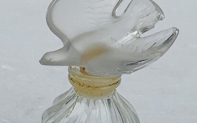 Perfume Bottle with Stopper by Lalique