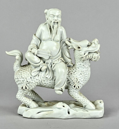 Porcelain figure, "Chinese on Drago