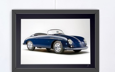 Porsche 911 Turbo 3.0 1976 - Fine Art Photography - Luxury Wooden Framed 70x50 cm - Limited Edition Nr 01 of 30 - Serial