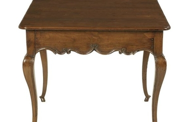 Provincial Louis XV Fruitwood Center Table