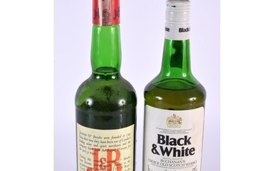 RARE BLENDED SCOTCH WHISKY together with Black and White cho...