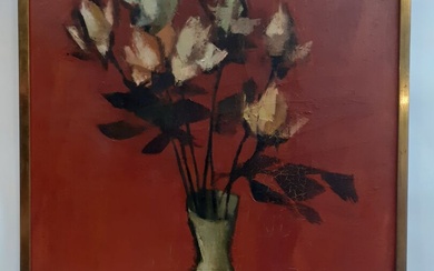 Rafel TONA (1903 - 1987) Bouquet de fleurs Huile... - Lot 45 - Richard Maison de ventes