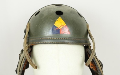 Rare WWII US Army Tankers Helmet