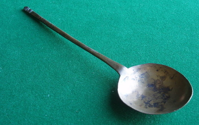 Rare brass spoon (1) - Brass - 17th century