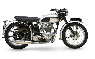Rare, one-year-only model with factory Racing Kit installed, 1953 Triumph 498cc T100C