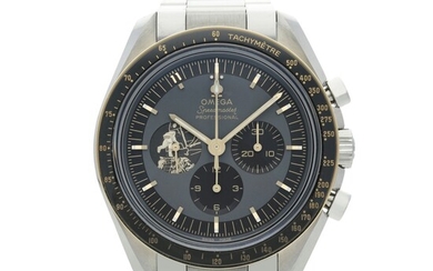 Reference 310.20.42.50.01.001 Speedmaster 50th Anniversary A limited edition stainless steel chronograph wristwatch, Circa 2019