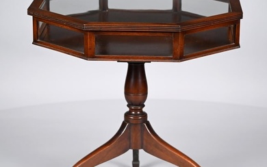 Regency Style Mahogany Vitrine Table, Beacon Hill