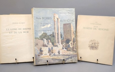 Réunion de 3 volumes illustrés sur le Rhône... - Lot 45 - Richard Maison de ventes