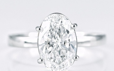 Ring Platinum - 2.03 tw. Diamond (Lab-grown)