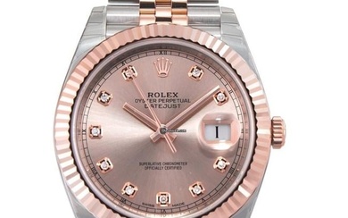 Rolex Datejust 41 126331 G - Datejust Automatic Sundust set with diamonds Dial Stainless Steel and