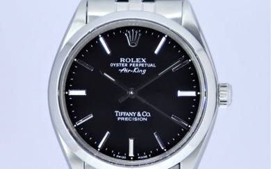 Rolex - OYSTER PERPETUAL Air-King TIFFANY＆CO. - NO RESERVE PRICE - 5500 - Men - 1980-1989