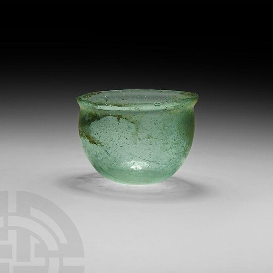 Roman Clear Glass Bowl