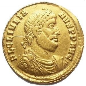 Roman Empire - AV Solidus, Julian II. Constantinople, AD 361-363 - Gold