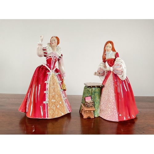 Royal Doulton: two figures comprising "Princess Elizabeth" a...