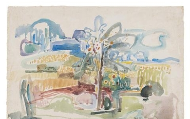 SCHOBER, PETER JAKOB (1897-1983), "Landschaft"