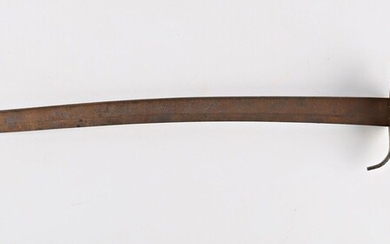 Sabre de bord, lame yatagan de 57,7 cm, issue... - Lot 45 - Vasari Auction