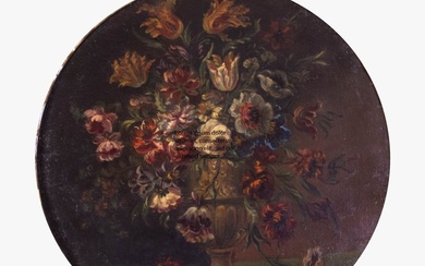 Scuola Italiana (XIX) - Natura morta di fiori