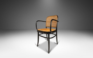 Single Bentwood Prague Model 811 Dining Chair by Josef Frank Josef Hoffmann for Stendig with