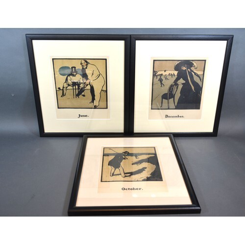 Sir William Nicholson A Group of Three Lithographs from The ...