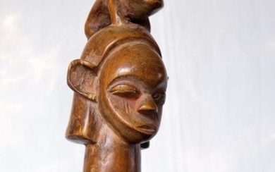 Slit drum - Wood - Yaka - DR Congo