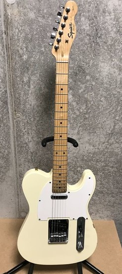 Squier - by FENDER - white Telecaster - Electric guitar - China - 2006