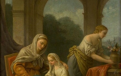 Studio of Louis-Jean-François Lagrenée, French 1725-1805- The Education of the...