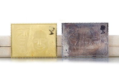 THE ROYAL WEDDING STAMP REPLICA CASED SET