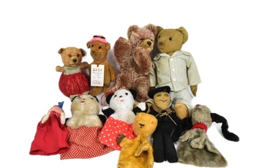Teddy Bears / Plush Toys - a collection of vintage 20th cent...