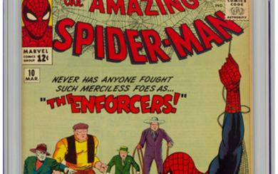 The Amazing Spider-Man #10 (Marvel, 1964) CGC FN/VF 7.0...