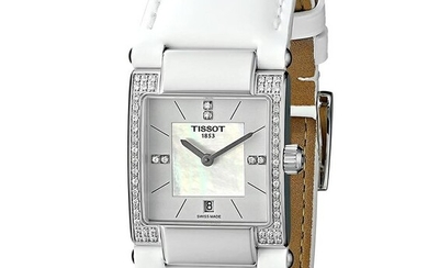 Tissot - T02 Watch Mother of Pearl Dial Diamond Bezel - T0903106611600 - Women - Brand NEW