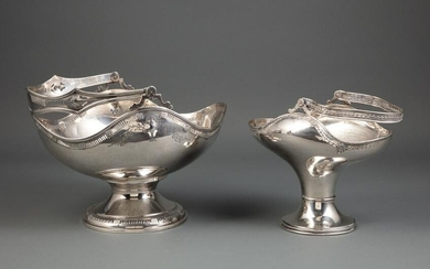 Two American Sterling Silver Centerpiece Baskets