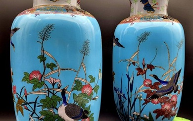 Vase - Lacquer, Cloisonné - Japan - Meiji period (1868-1912)