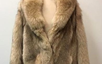 Very Fine Wrap Style Fox Fur Jacket