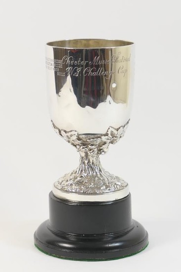 Victorian silver ale cup by John Samuel Hunt, London...