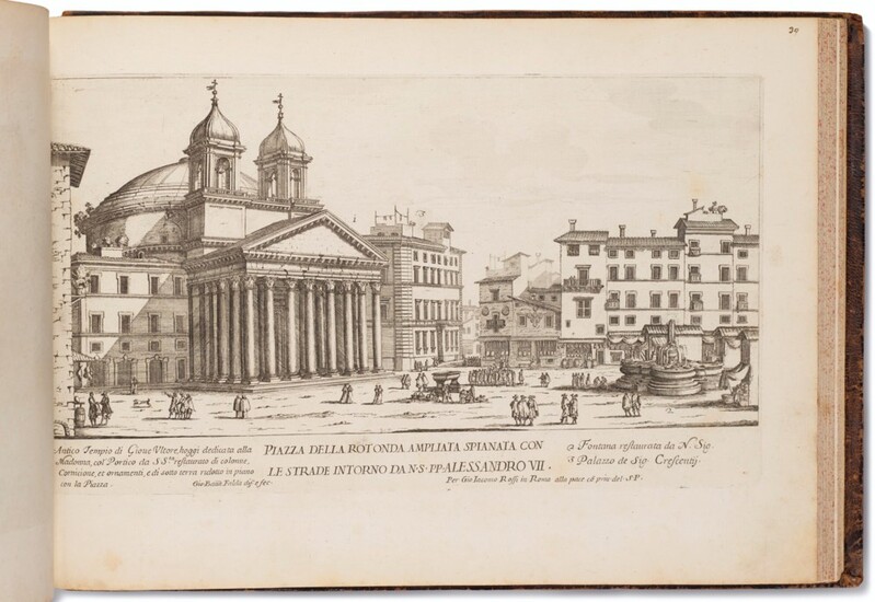 Views of Rome, Giovanni Battista Falda, 1665-1669
