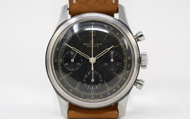 Vintage Breitling Geneve Chronograph Wristwatch