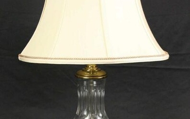 WATERFORD STYLE CUT WRYSTAL LAMP