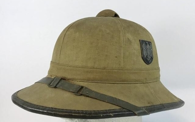 WW2 German Heer DAK Pith Helmet