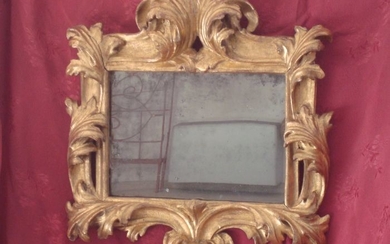 Wall mirror - Baroque - Gilt, Wood - Late 17th century