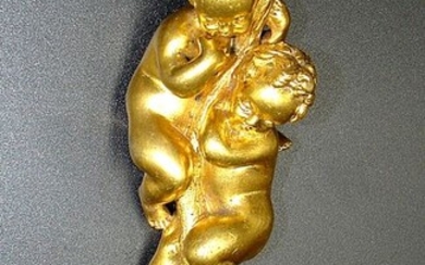 Wax seal - Bronze (gilt) - Early 20th century