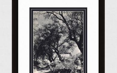 Wilhelm (Willy) Maywald Renoir's House at Cagnes sur Mer 1930's photogravure