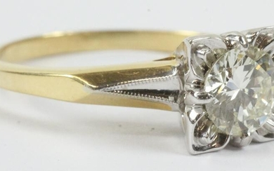 1 CT Diamond Engagement Ring