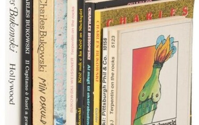 10 volumes of Bukowski in various languages