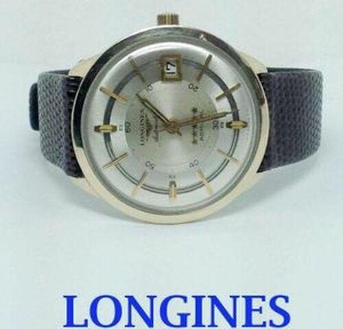 10k GF LONGINES ADMIRAL 5 STAR Automatic Watch 1960's
