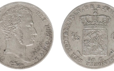 ½ Gulden 1822 U (Sch. 281) - VF