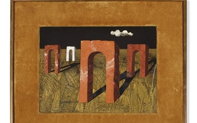 Richard Blow, Untitled (Landscape with four arches)