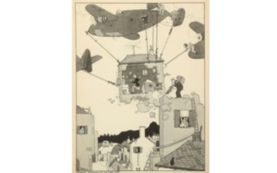 WILLIAM HEATH ROBINSON (1861-1945) Cowardly Manoeuvre by the...