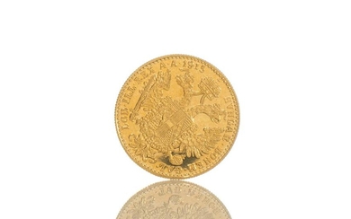 1915 AUSTRIAN DUCAT GOLD COIN, 2g