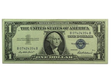 1957 $1.00 Silver Certificate XF (Fr#1619)