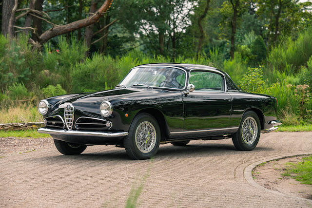 1957 Alfa Romeo 1900C Super Sprint Coupé, Coachwork by Carrozzeria Touring Chassis no. AR1900C10464 Engine no. AR1308 10464